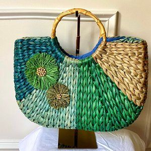 Rattan Handbag